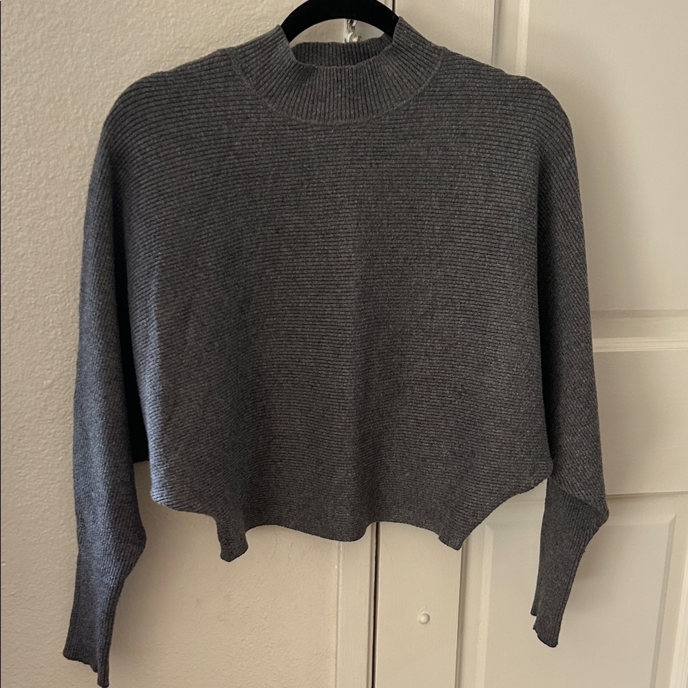 Zara Charcoal Turtleneck Sweater